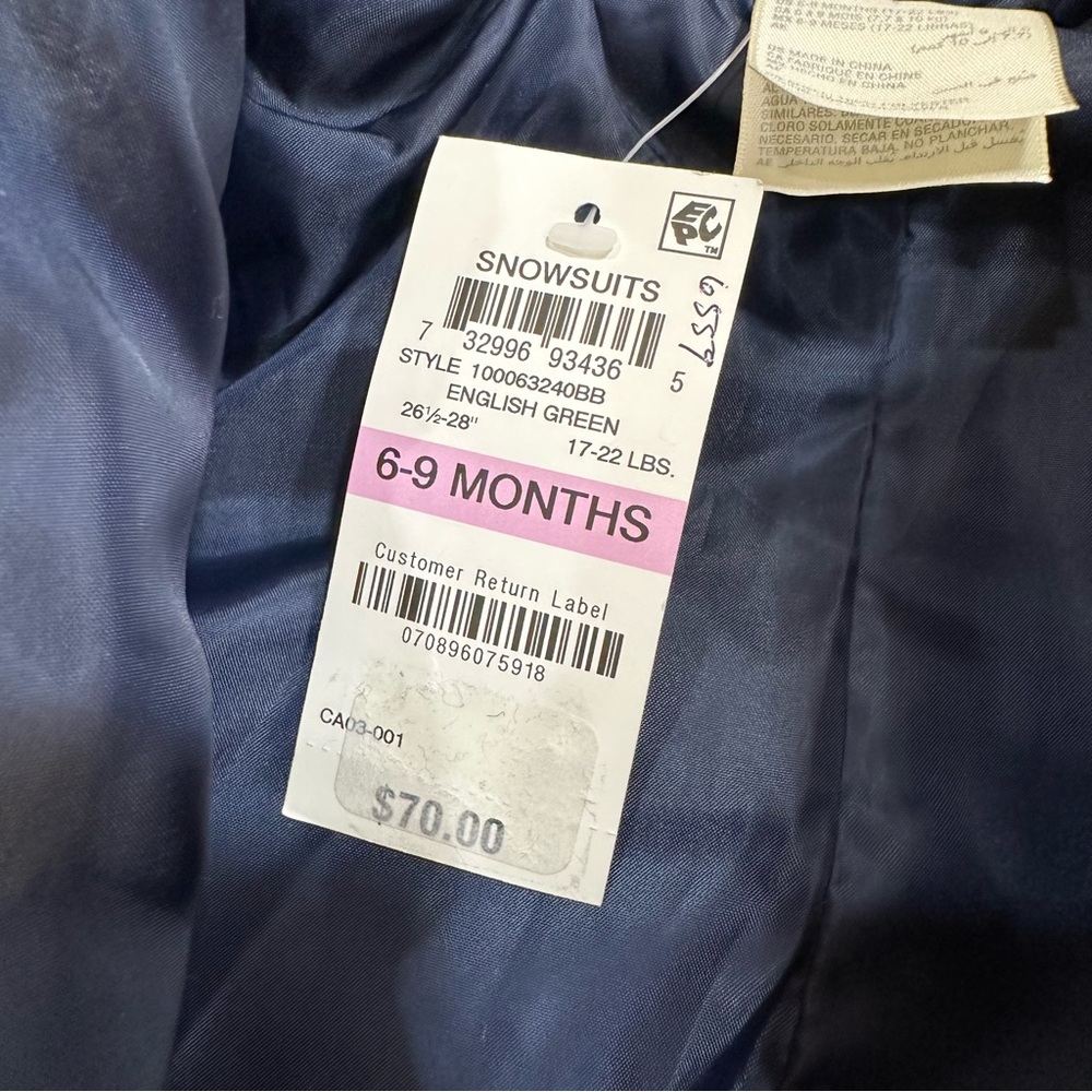 Baby Snowsuit - Picture 11 of 11